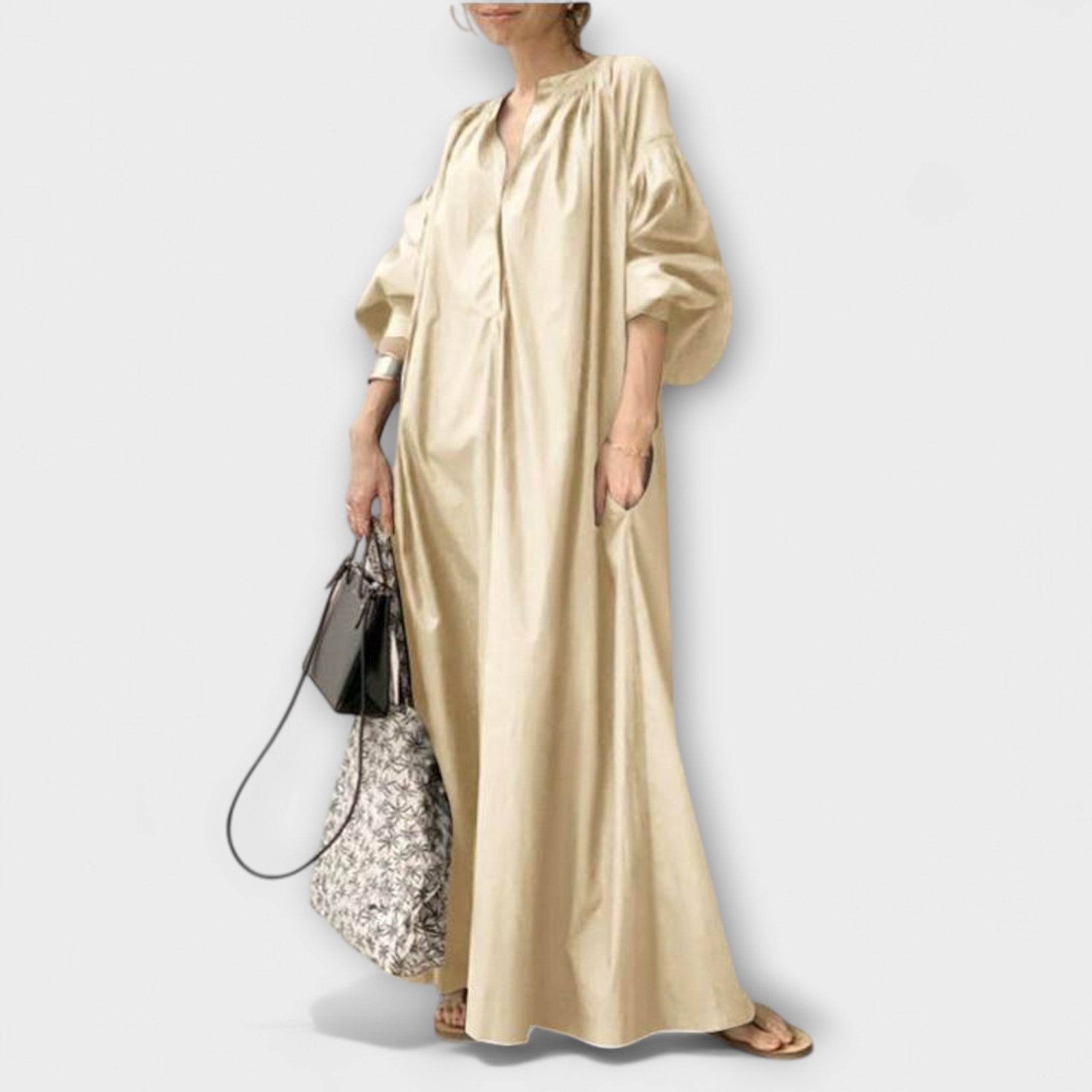 Gerhilde – Elegantes Midi-Kleid