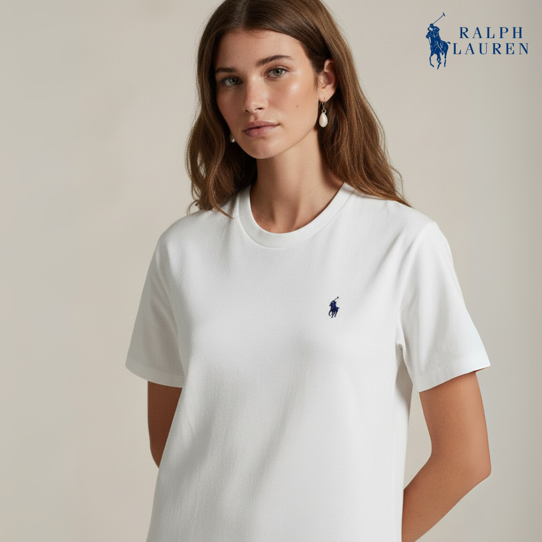 T-Shirt-Kleid aus Baumwoll-Jersey