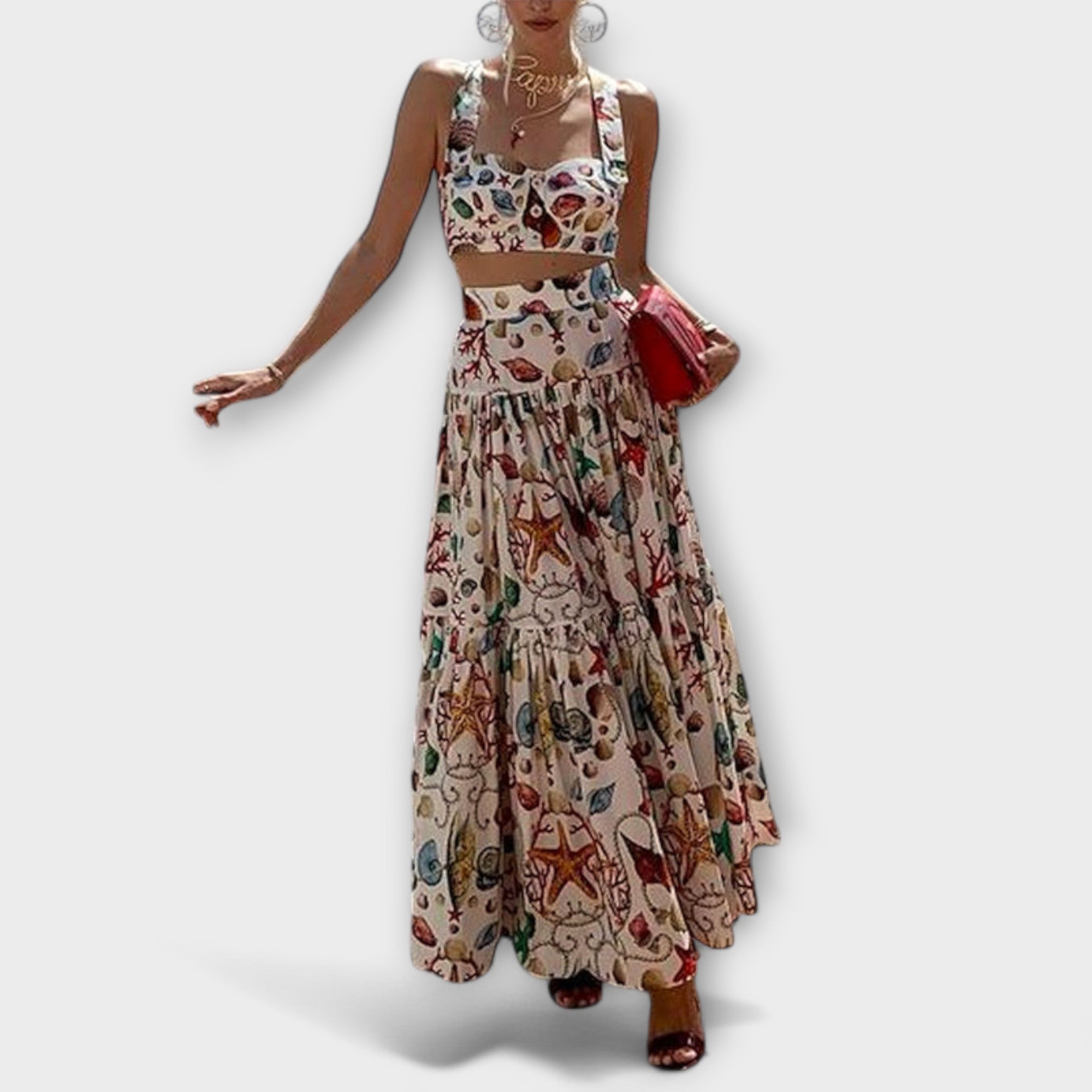 Heather - Schickes zwei-teiliges Rock-Set