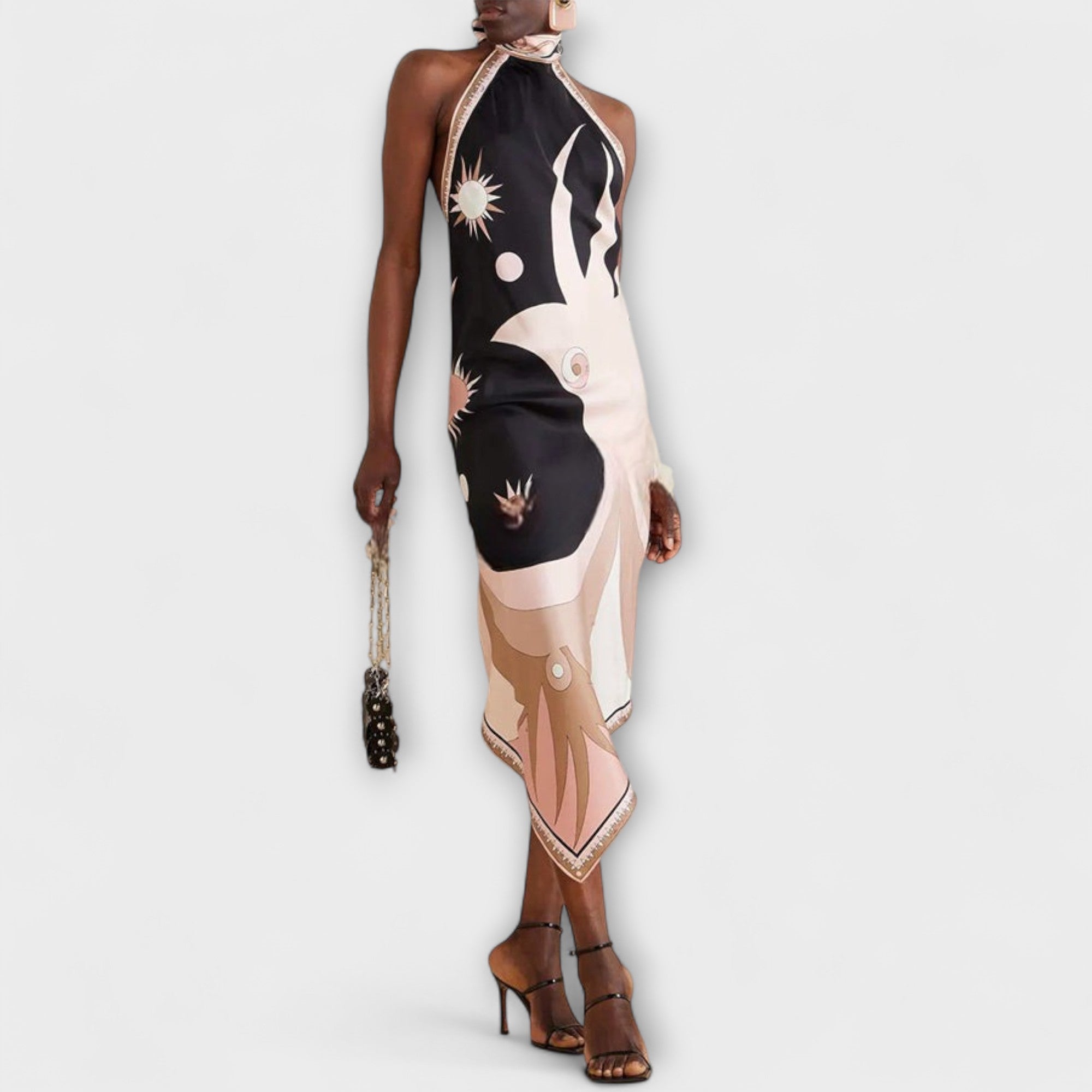 Ivy - Einzigartiges Satin-Cami-Kleid