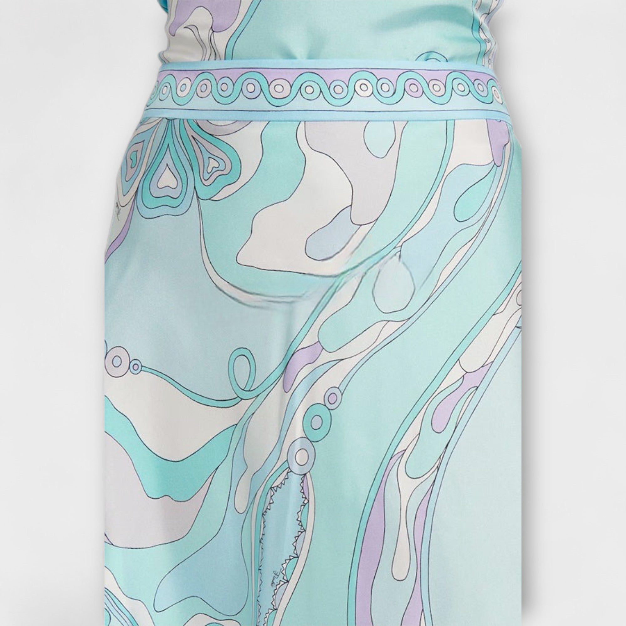 Everly - Set aus Neckholder-Top und asymmetrischem Midi-Rock