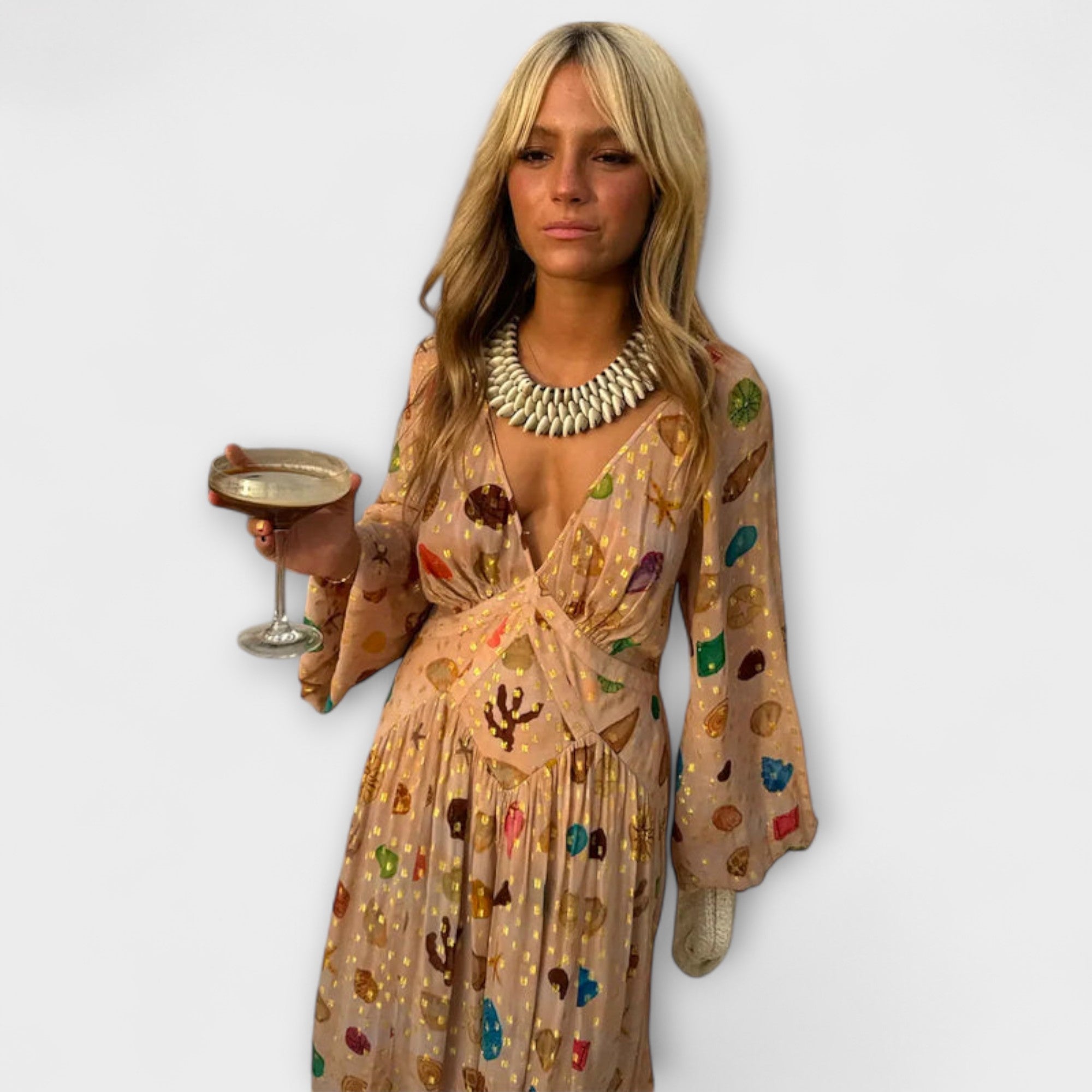 Lauren - Petite Shell Reign Kleid