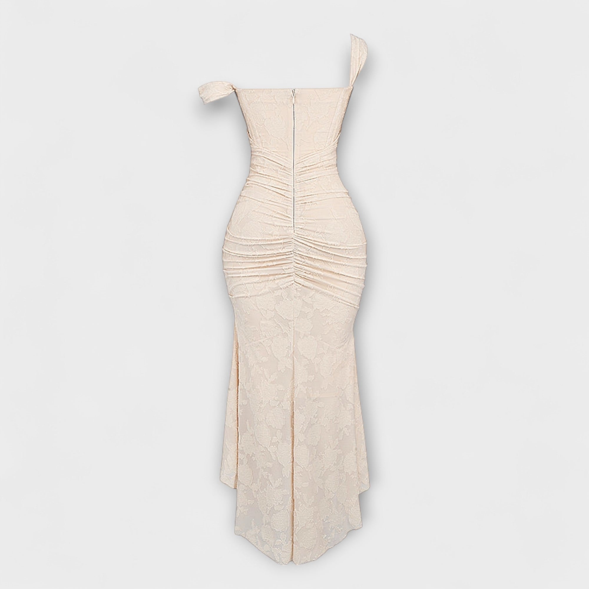 Renske - Langes Kleid mit elegantem und raffiniertem Korsett