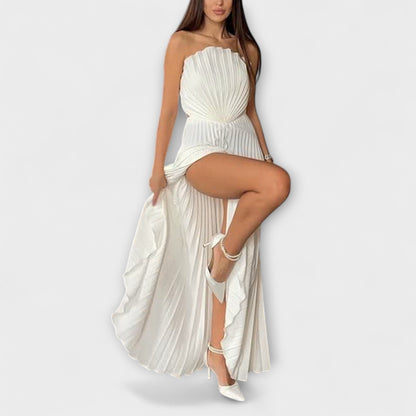 Athena - Stilvolles Faltenkleid