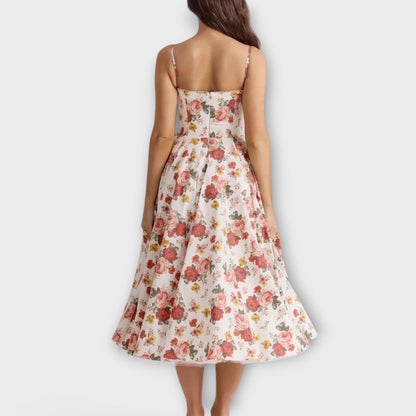 Mélie – Leichtes Sommerkleid mit Korsett-Detail