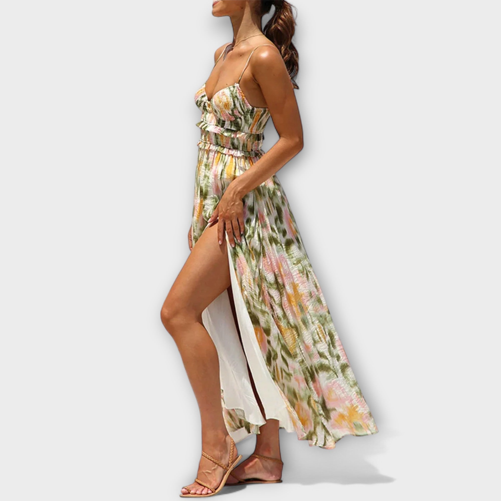 Annalise - Bedrucktes Walkkleid