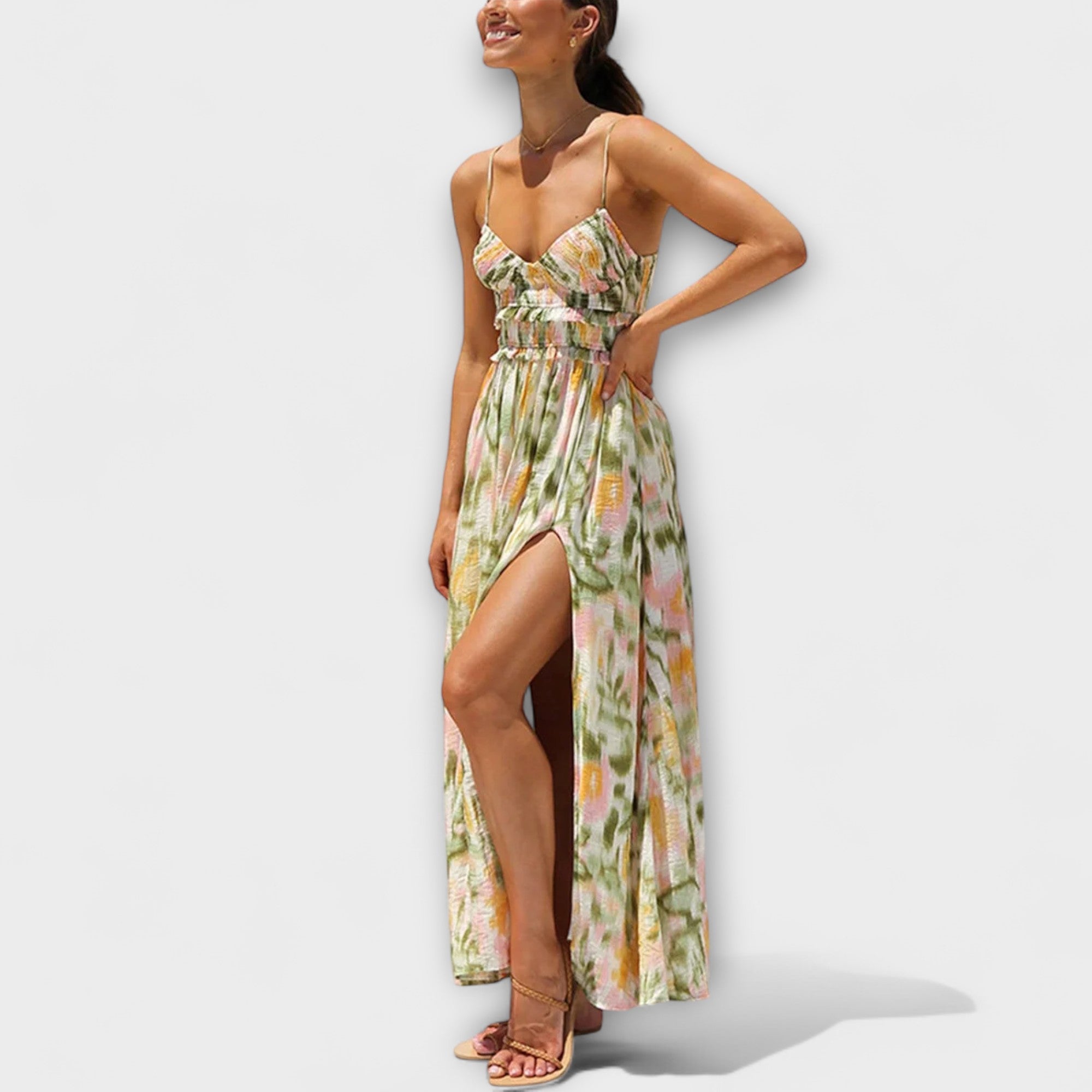 Annalise - Bedrucktes Walkkleid