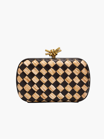 Celeste Mini Knoten Clutch