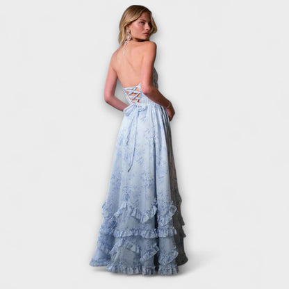 Luzie - Schickes Langfließendes Kleid