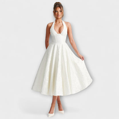 Catalina - Romantisches Midi-Kleid