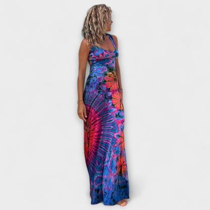 Ronja - La Bamba Tie-Dye Print Maxikleid