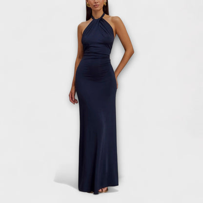 Lagune - Slinky Halter Maxikleid