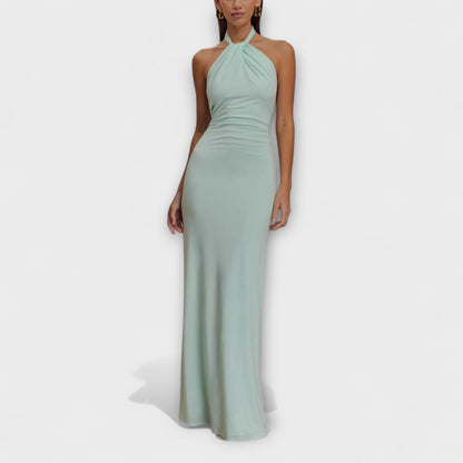 Lagune - Slinky Halter Maxikleid