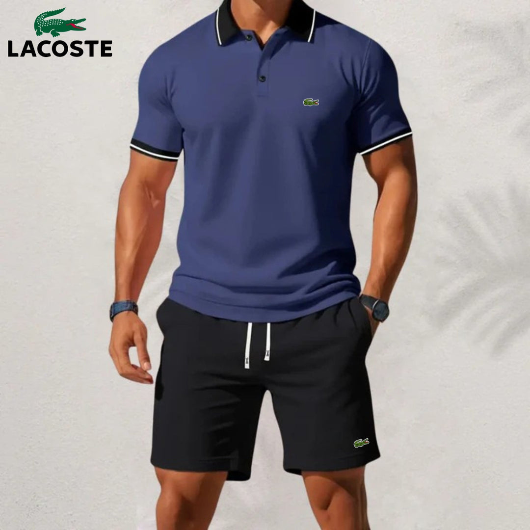 Set aus Poloshirt und Shorts