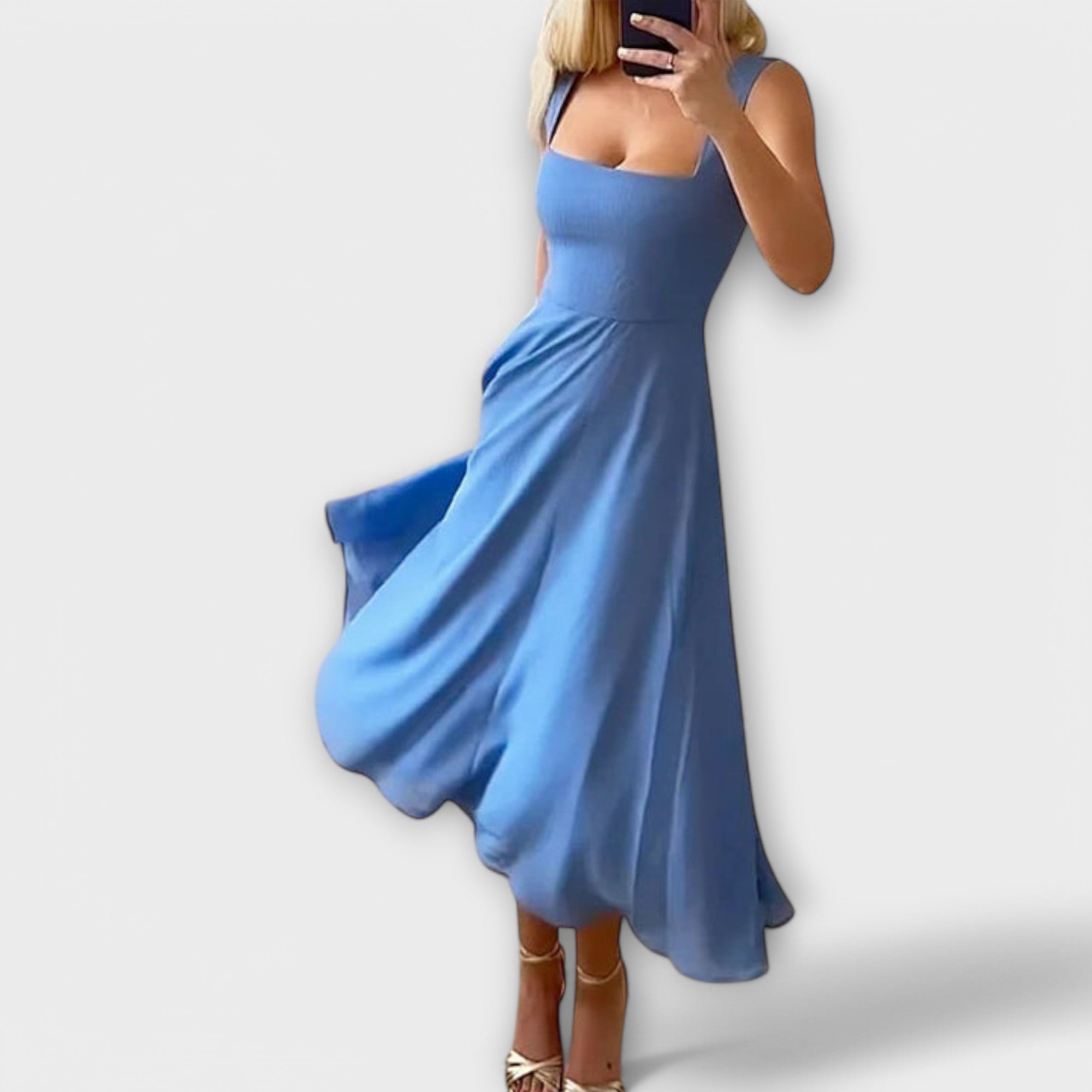 Elegantes Ärmelloses Kleid