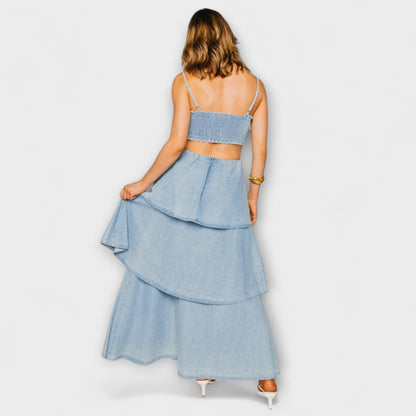 Harmonie - Außergewöhnliches Maxi-Kleid