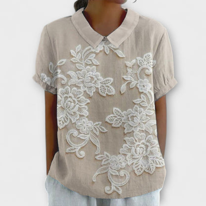 Emma - Shirt mit Vintage-Druck