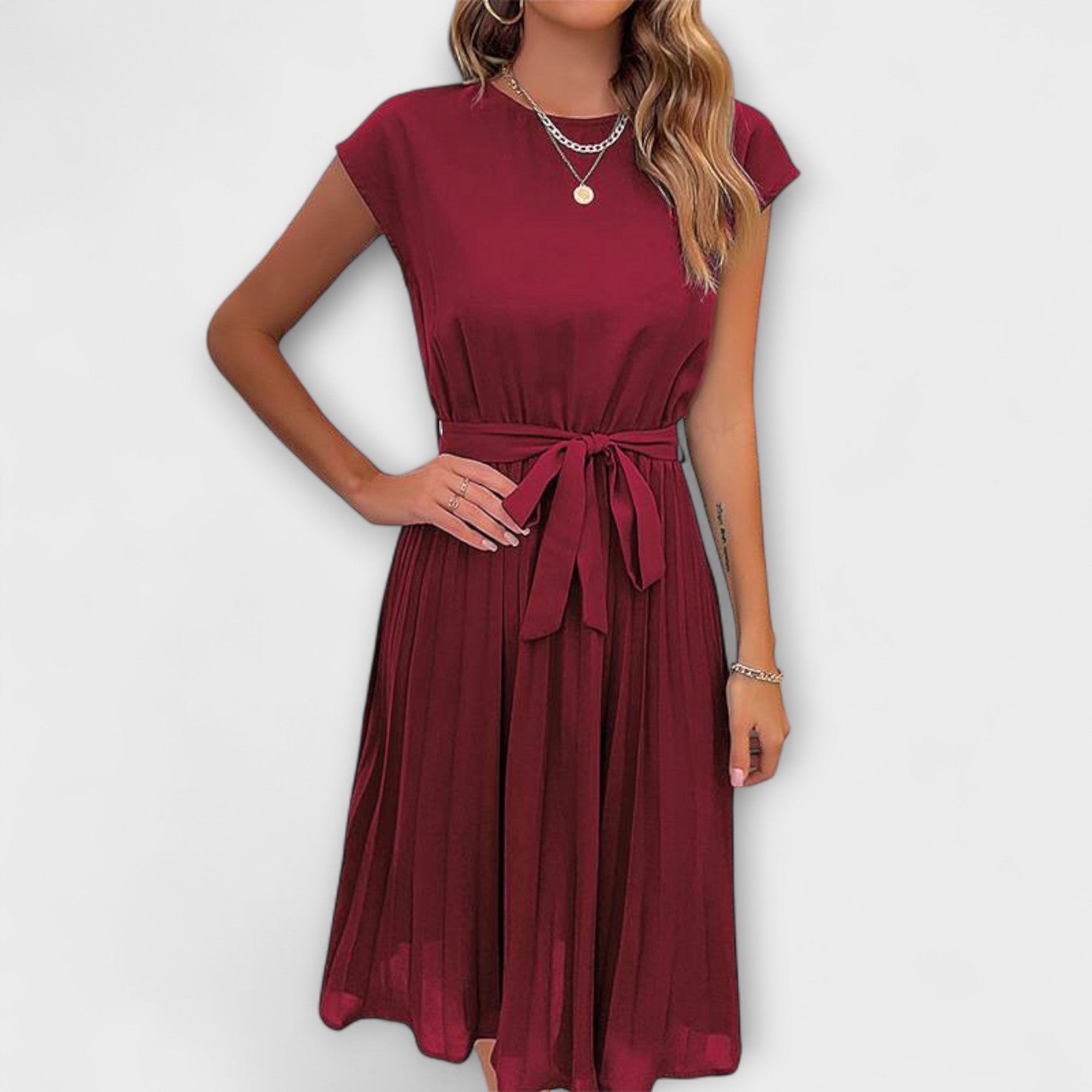 Elegantes Midi-Kleid