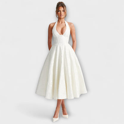 Catalina - Romantisches Midi-Kleid