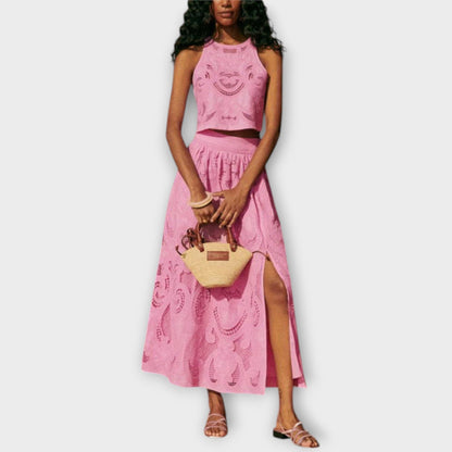 Milla - Atemberaubendes Cutout Spitzen Set