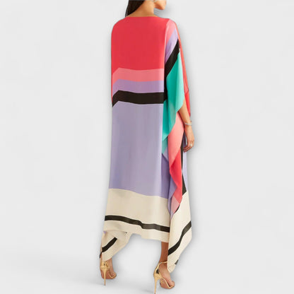 Elenora - Locker geschnittener geometrischer Kaftan