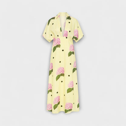 Kayla - Langes Fließendes Kleid