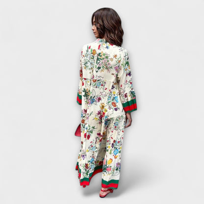 Oriana - Maxikleid mit Blumenmuster