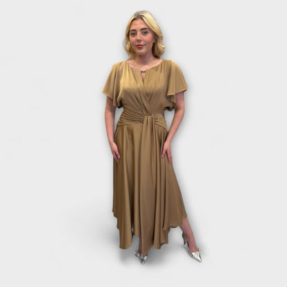 Anni – Maisonel Drapiertes Kleid