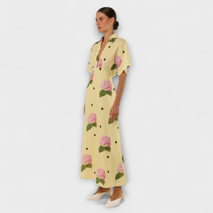 Kayla - Langes Fließendes Kleid