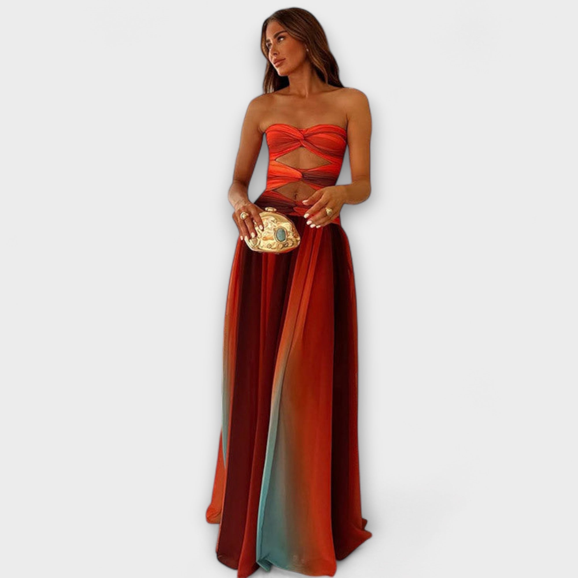 Laney - Strapless Maxi-Kleid