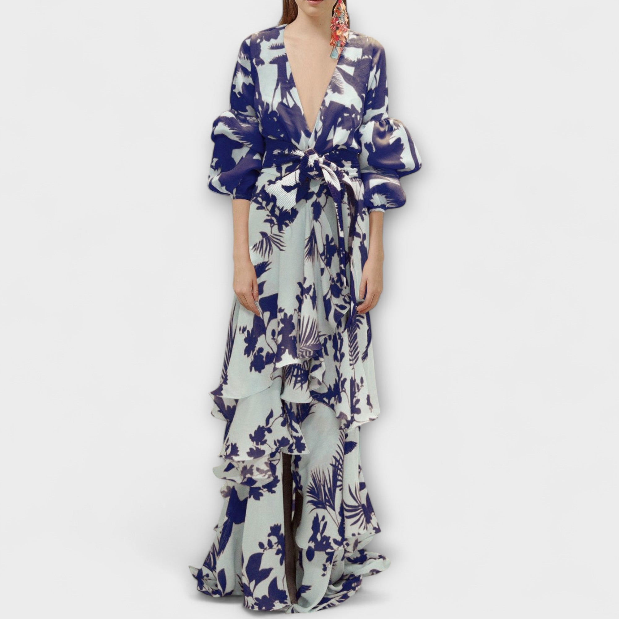 Marie - Chiffon Urlaubskleid