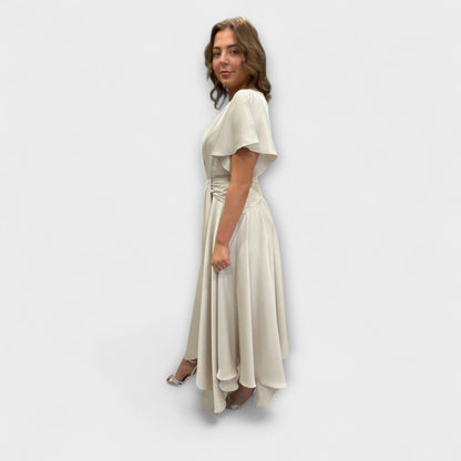 Anni – Maisonel Drapiertes Kleid