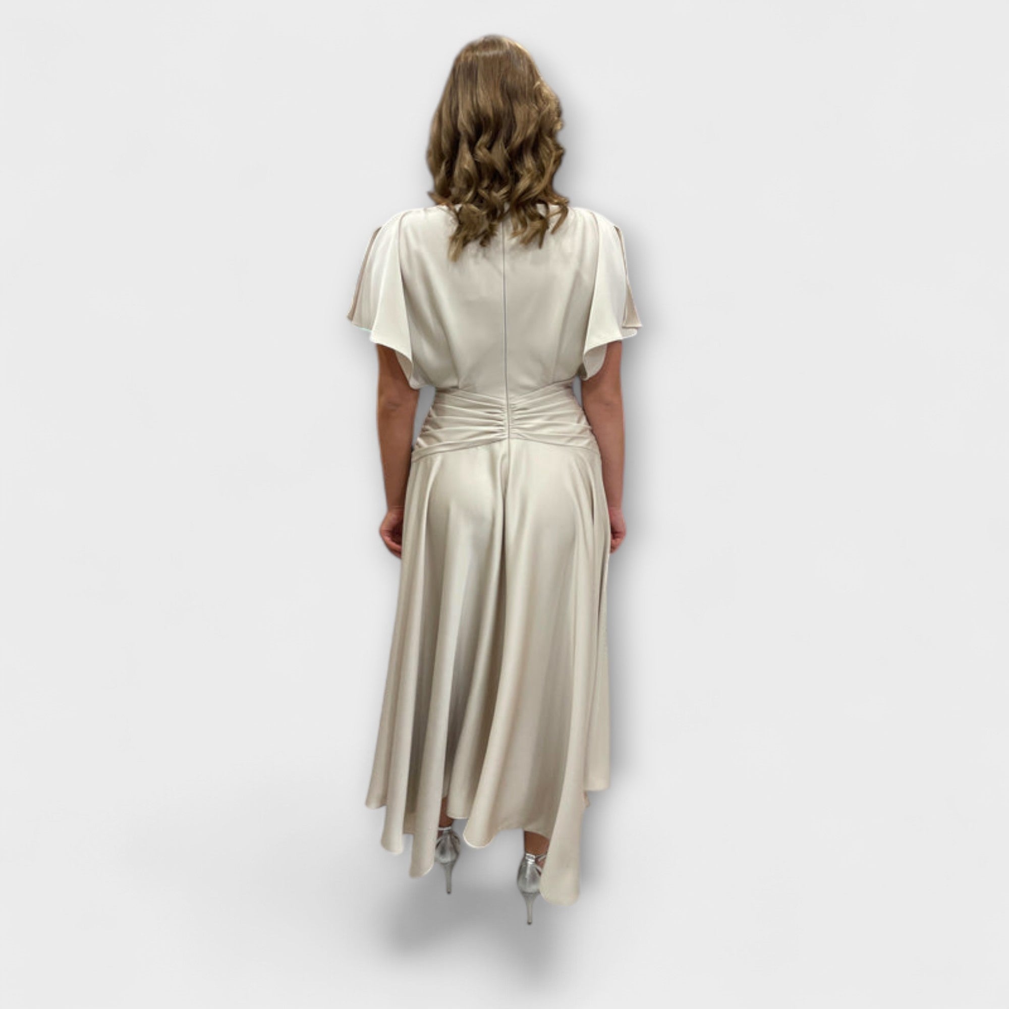Anni – Maisonel Drapiertes Kleid