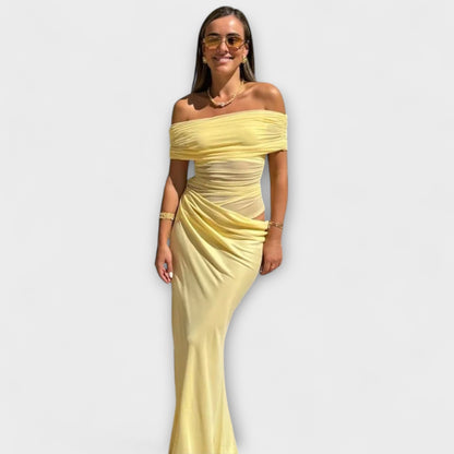 Puss - Rüschendes unregelmäßiges Kleid