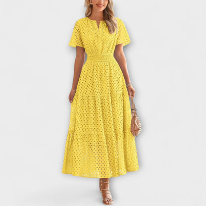 Linette - Elegantes Spitzen-Sommerkleid