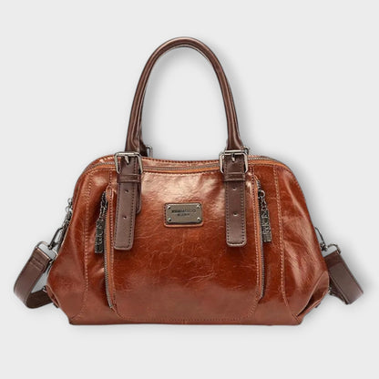 Aurellia. - Elegante Vintage-Schultertasche