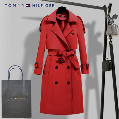 Langer lässiger Mantel