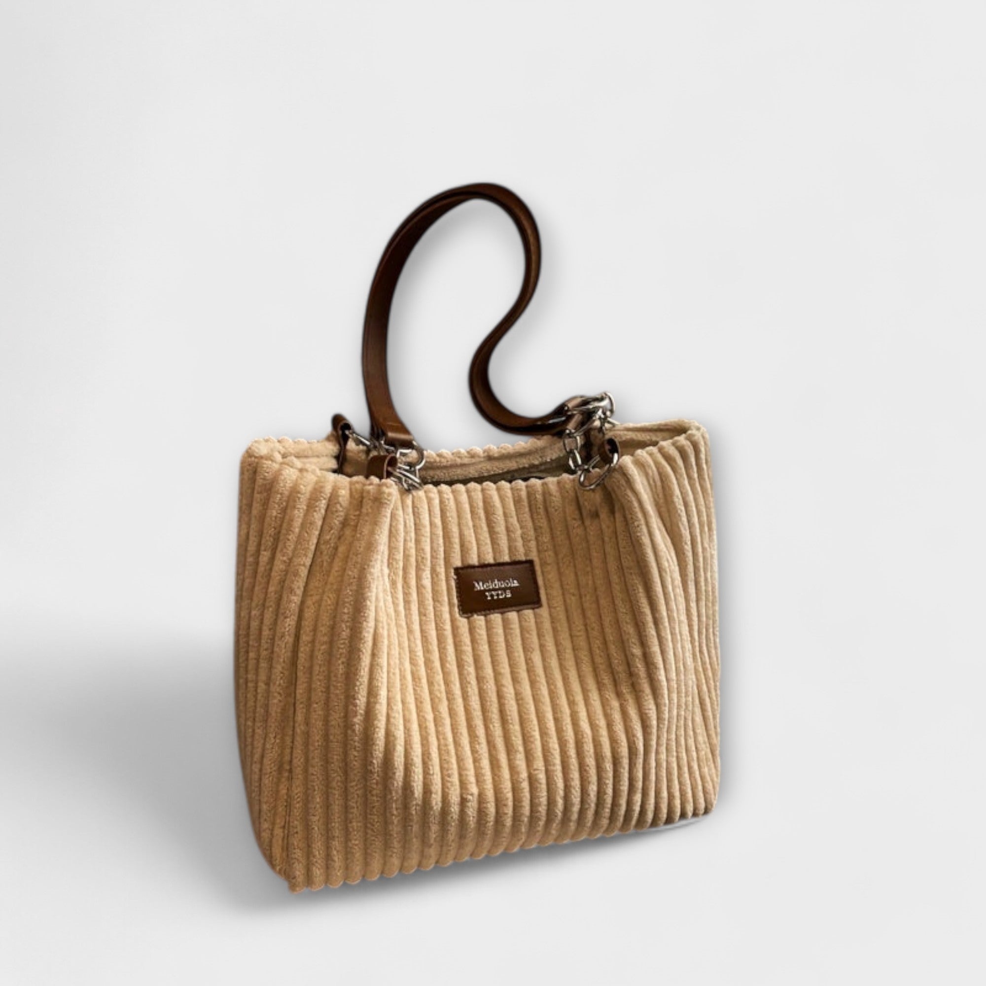 Aurellia. - Weiche Cord-Schultertasche