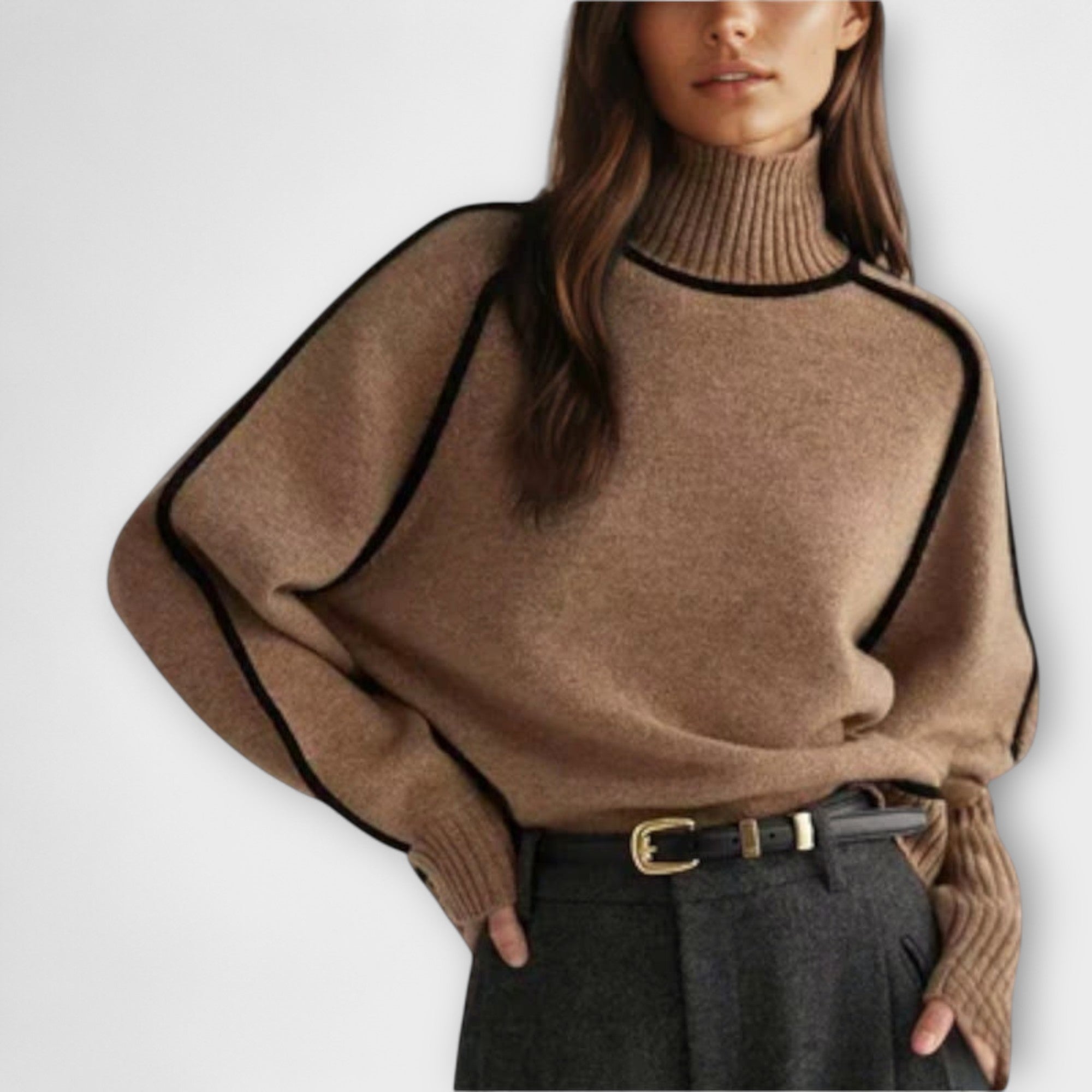 Emilie - Weicher & eleganter Rollkragenpullover