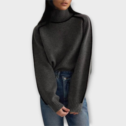 Emilie - Weicher & eleganter Rollkragenpullover