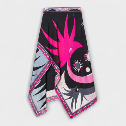 Everly - Set aus Neckholder-Top und asymmetrischem Midi-Rock