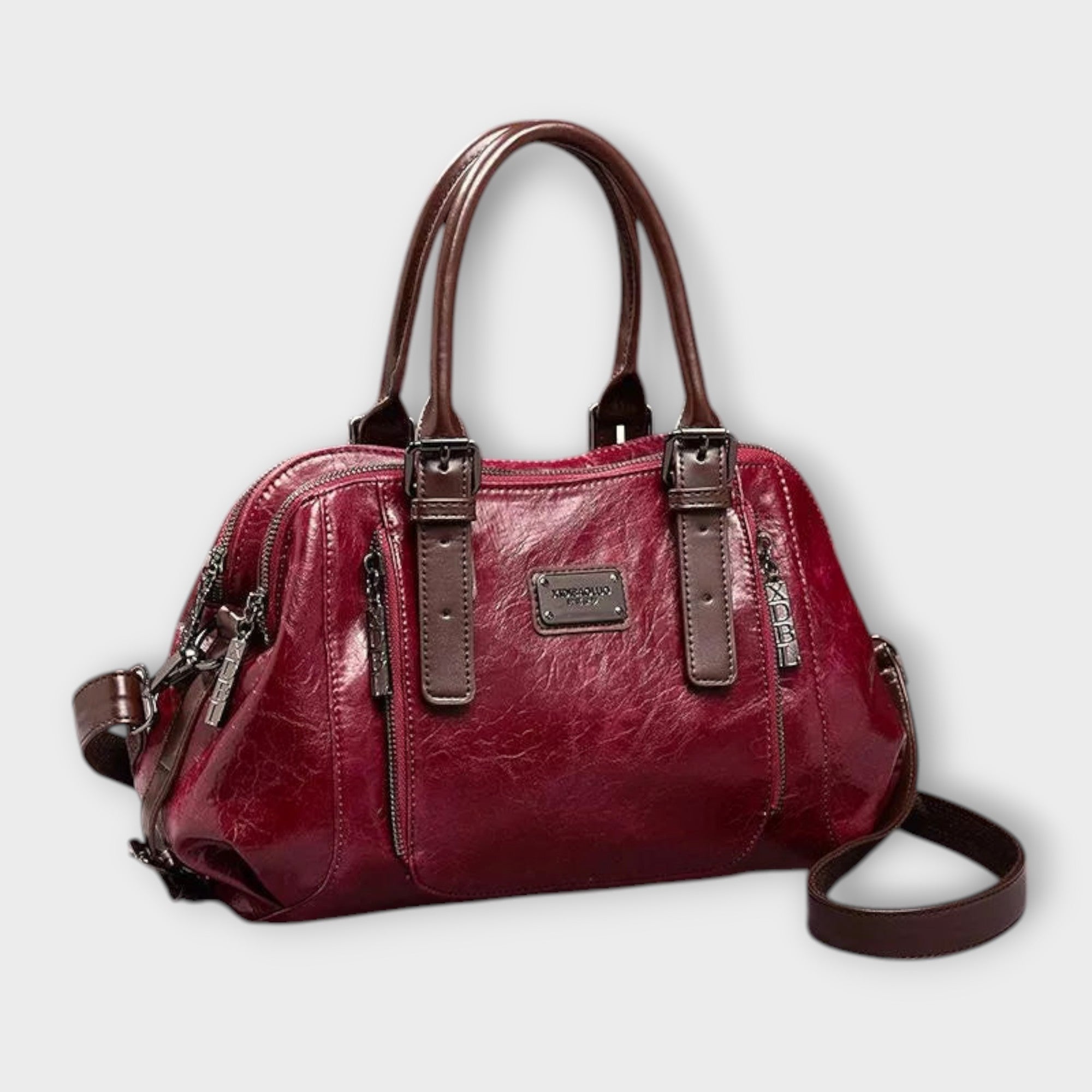 Aurellia. - Elegante Vintage-Schultertasche