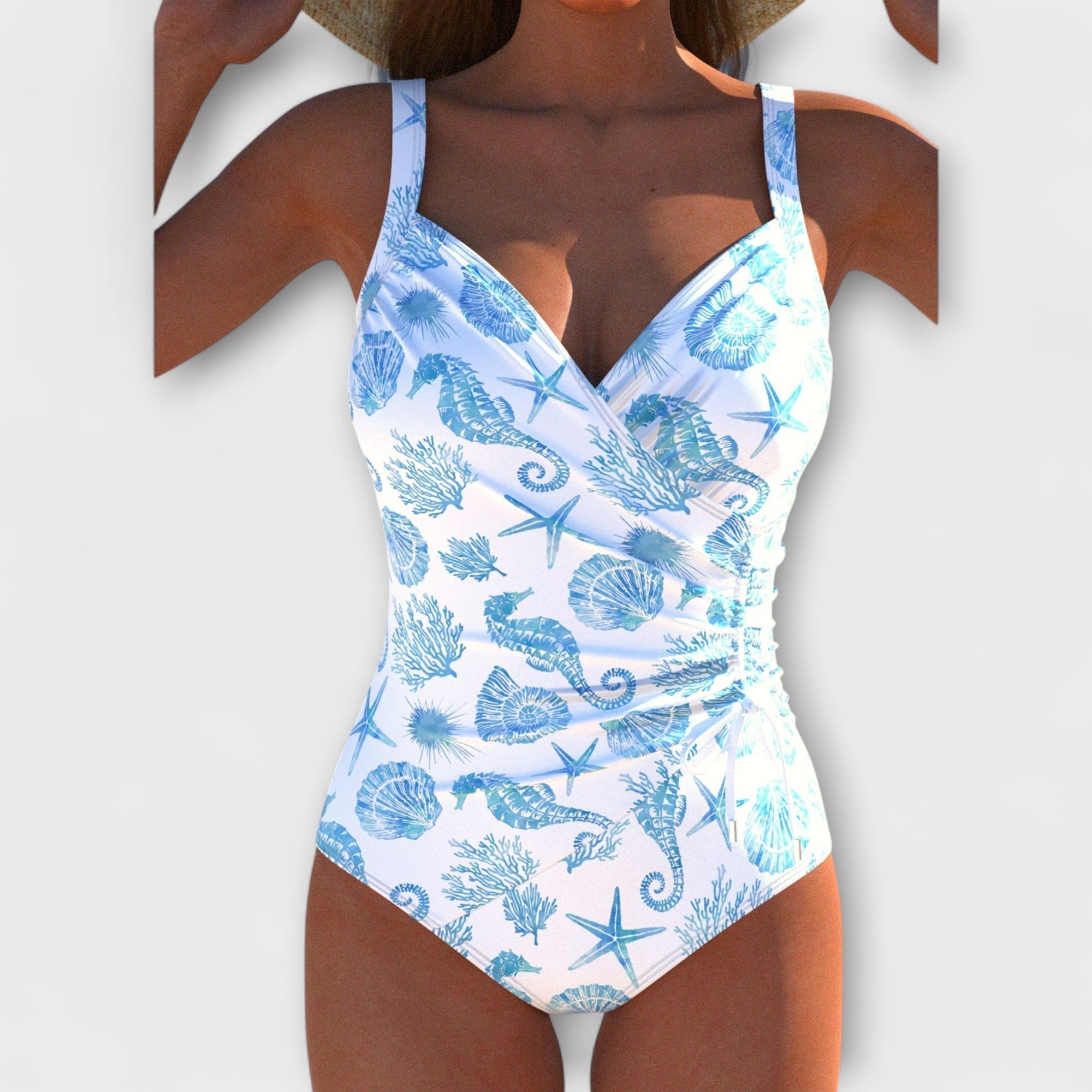 Miya - Bunter Druck Badeanzug